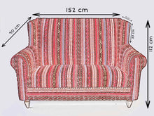 Load image into Gallery viewer, Wingback Loveseat