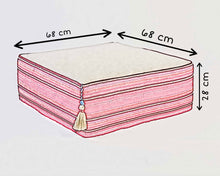 Load image into Gallery viewer, Pouf ottoman

